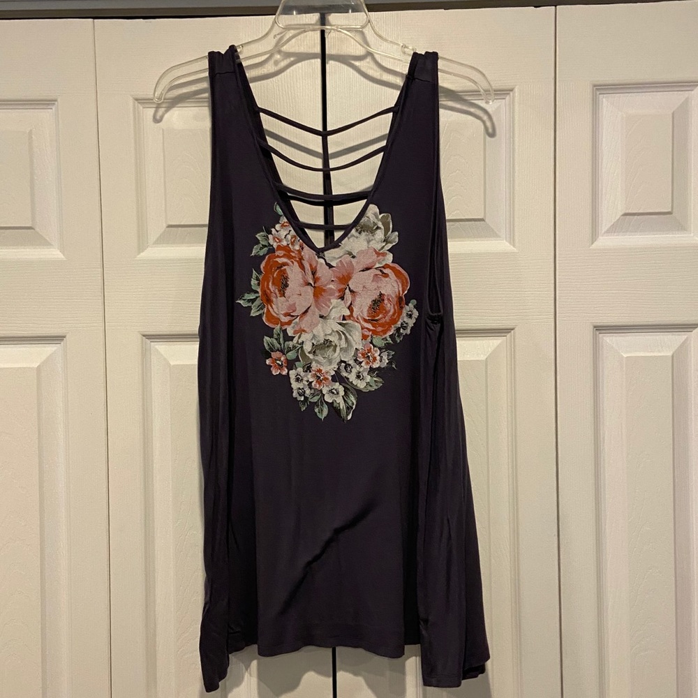 Floral torrid top